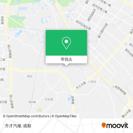 升才汽修地图