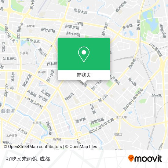 好吃又来面馆地图