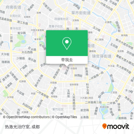 热激光治疗室地图