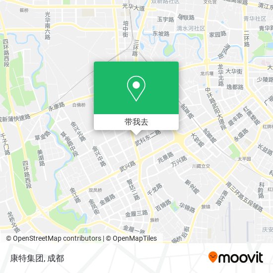 康特集团地图