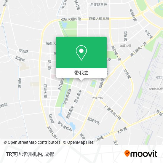 TR英语培训机构地图