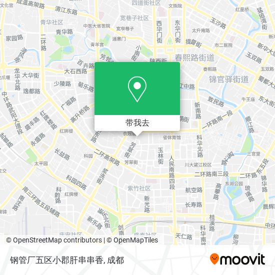 钢管厂五区小郡肝串串香地图