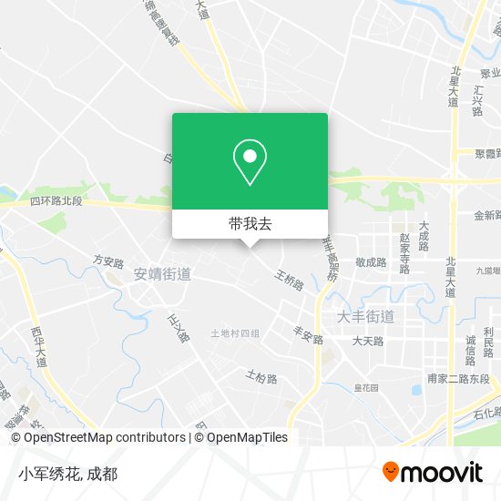 小军绣花地图