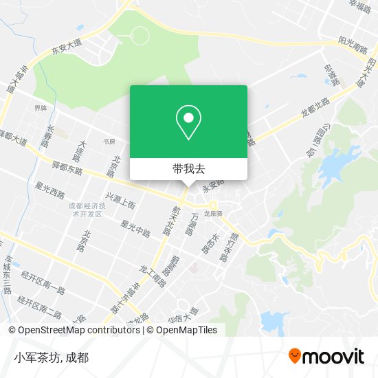 小军茶坊地图