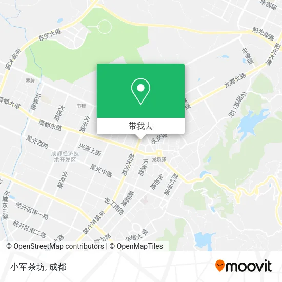 小军茶坊地图