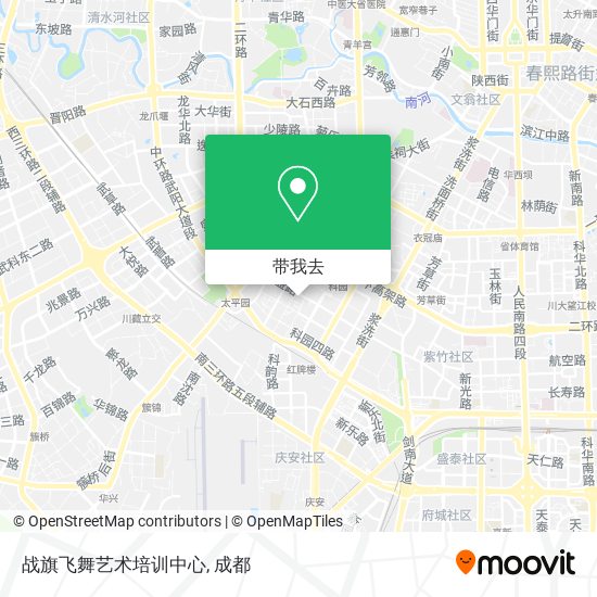 战旗飞舞艺术培训中心地图