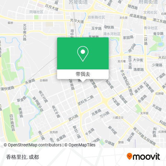 香格里拉地图