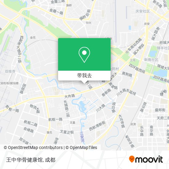 王中华骨健康馆地图