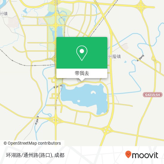 环湖路/通州路(路口)地图