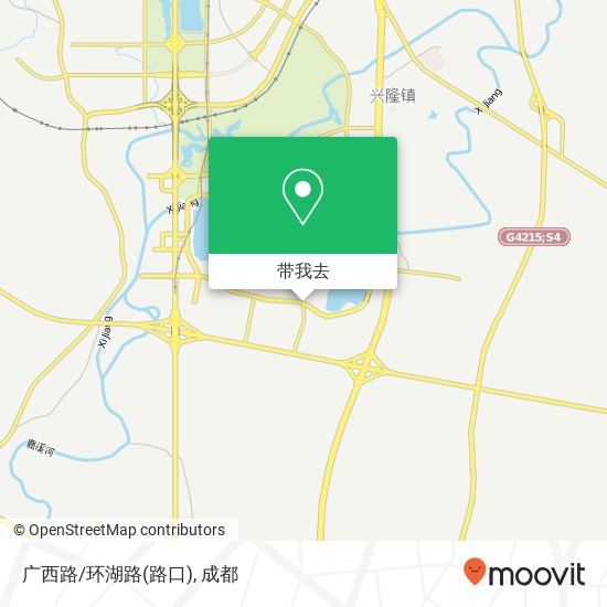 广西路/环湖路(路口)地图