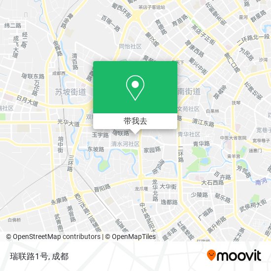 瑞联路1号地图