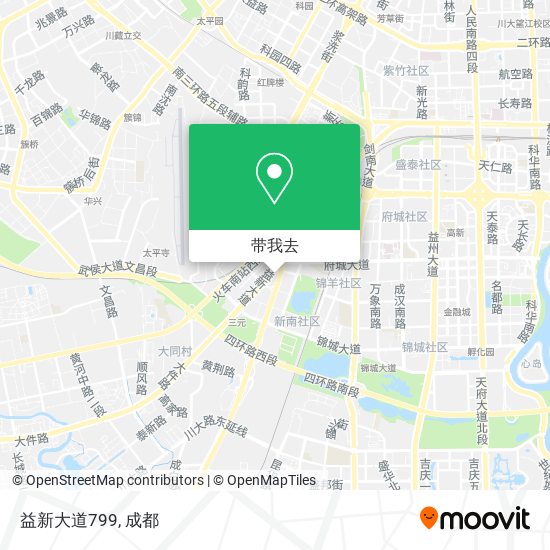 益新大道799地图