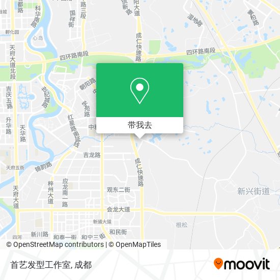 首艺发型工作室地图