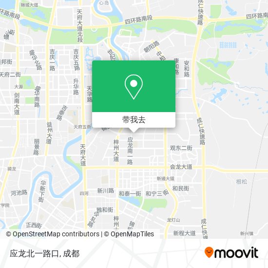 应龙北一路口地图