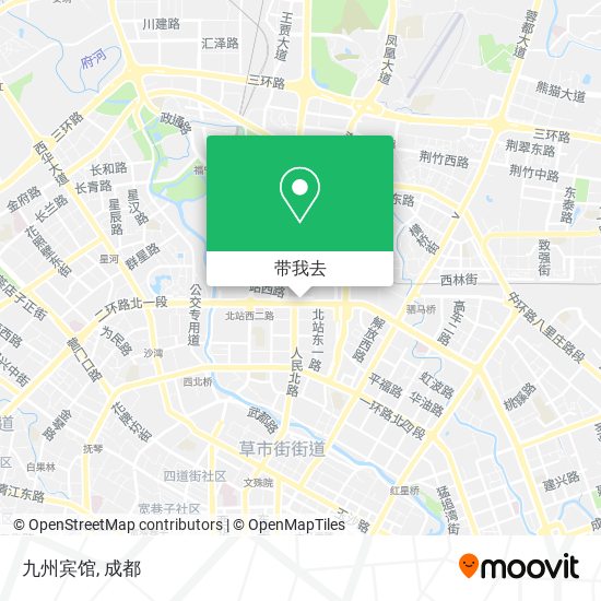 九州宾馆地图