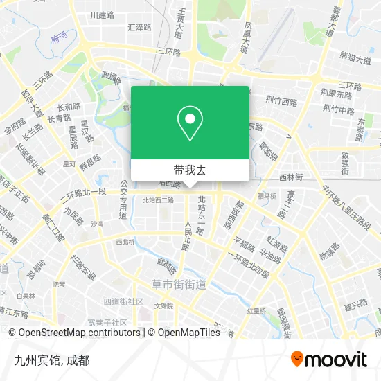 九州宾馆地图
