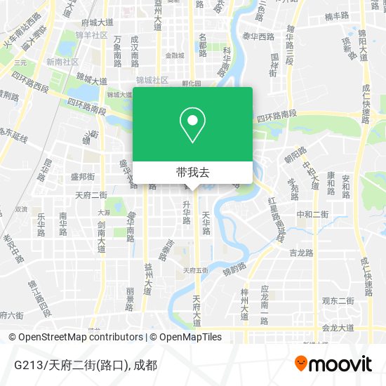 G213/天府二街(路口)地图