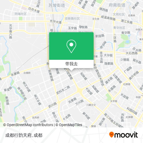 成都行韵天府地图