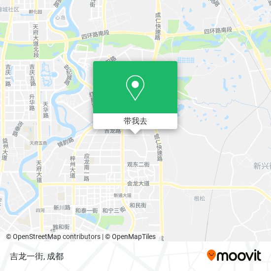 吉龙一街地图