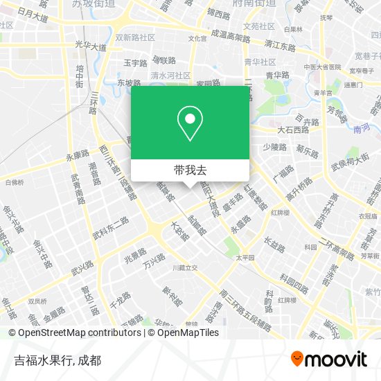 吉福水果行地图