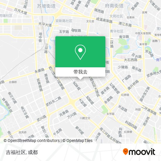 吉福社区地图