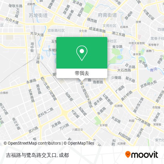 吉福路与鹭岛路交叉口地图