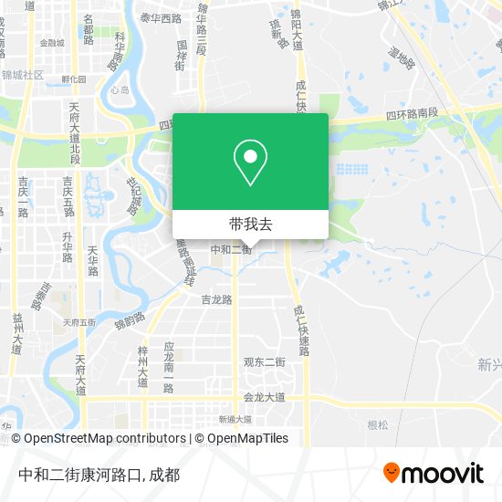 中和二街康河路口地图