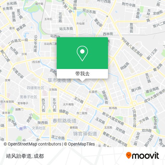 靖风跆拳道地图