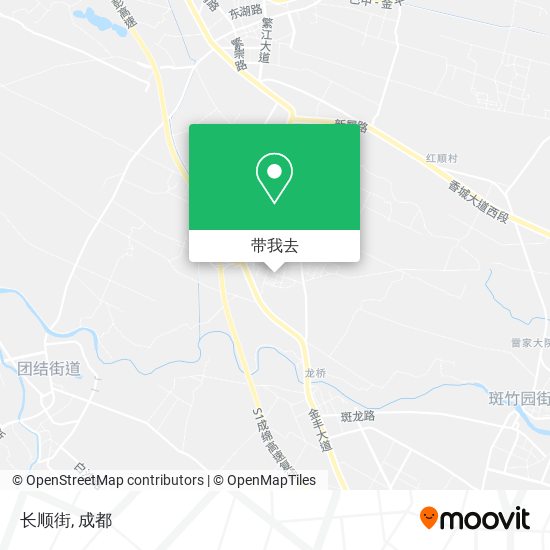 长顺街地图