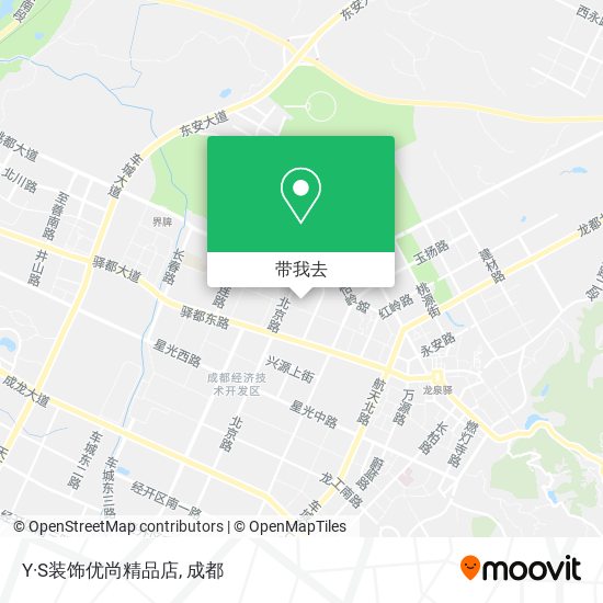 Y·S装饰优尚精品店地图