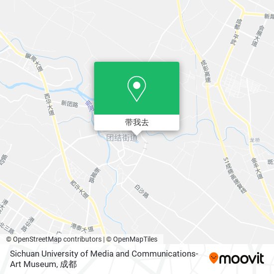 Sichuan University of Media and Communications-Art Museum地图