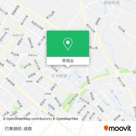 巴黎婚纱地图