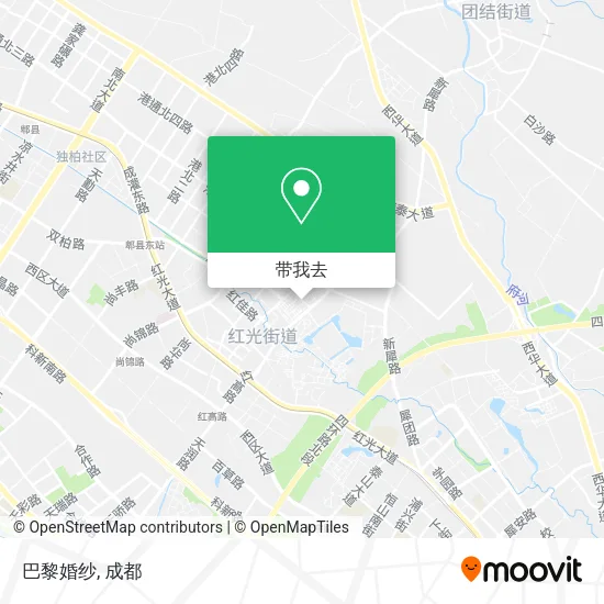 巴黎婚纱地图