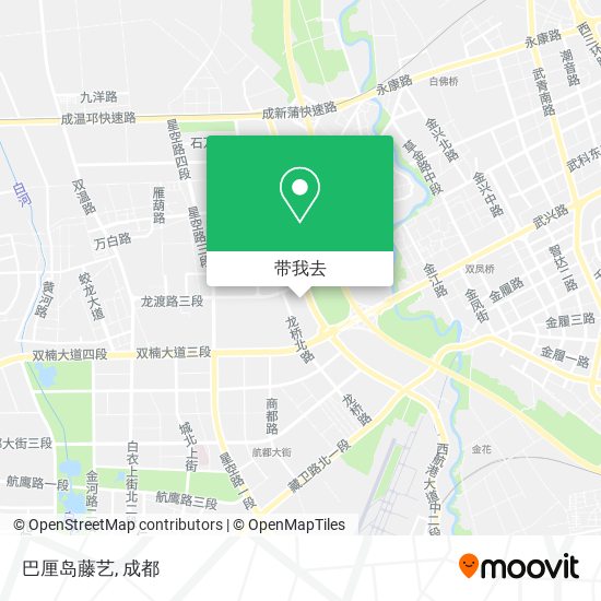 巴厘岛藤艺地图