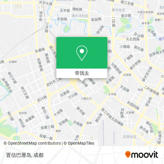 置信巴厘岛地图