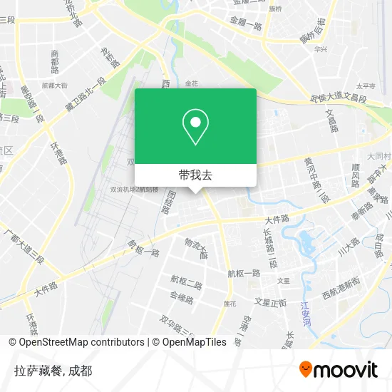 拉萨藏餐地图
