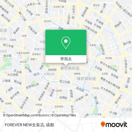 FOREVER NEW女装店地图