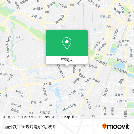 渔虾跳宇宙烧烤老砂锅地图
