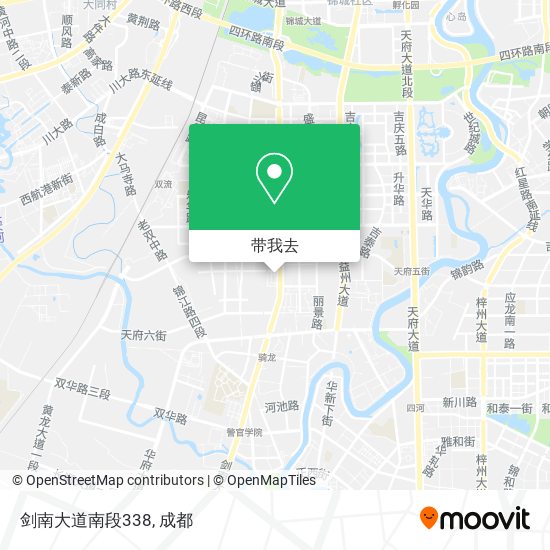 剑南大道南段338地图