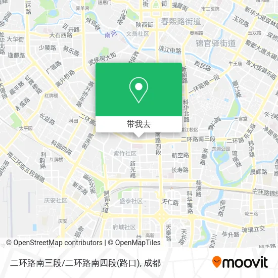 二环路南三段/二环路南四段(路口)地图