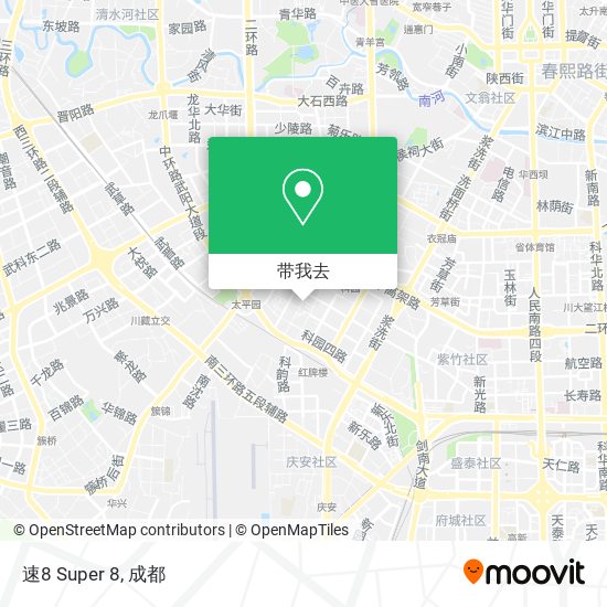 速8 Super 8地图