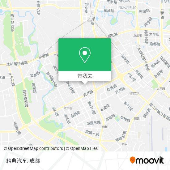 精典汽车地图