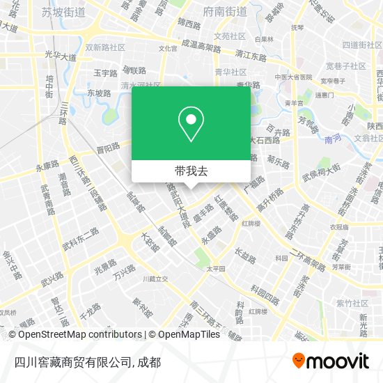 四川窖藏商贸有限公司地图