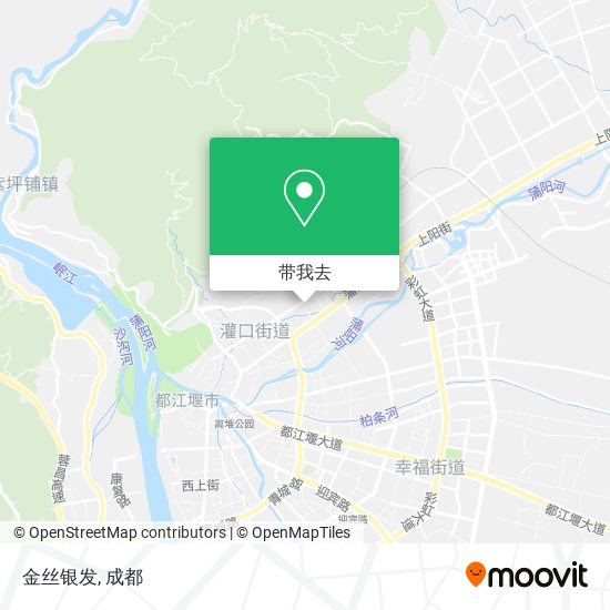 金丝银发地图