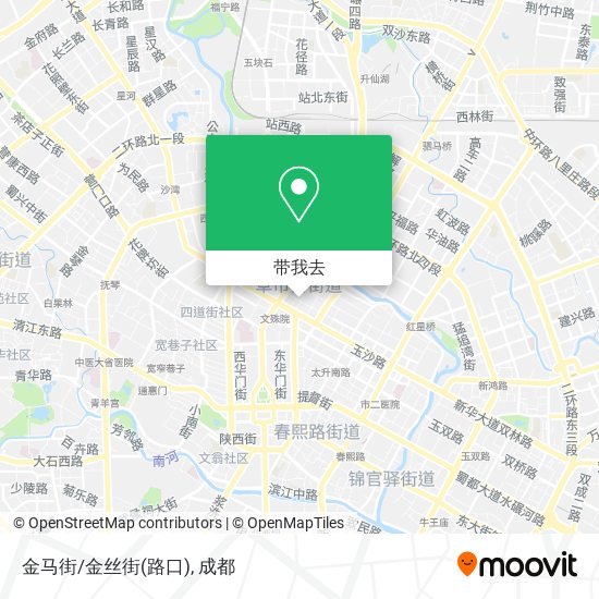 金马街/金丝街(路口)地图