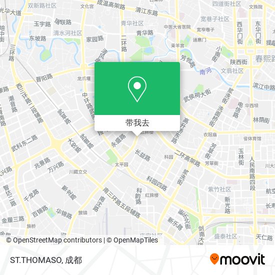 ST.THOMASO地图
