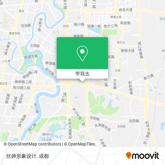 丝婵形象设计地图
