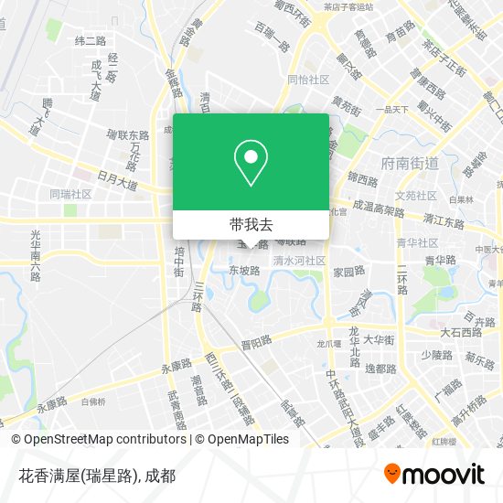 花香满屋(瑞星路)地图