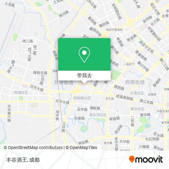 丰谷酒王地图