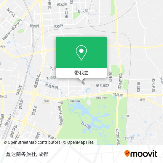 鑫达商务旅社地图